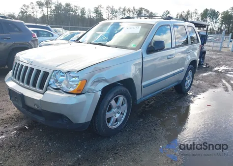 2009 Jeep Grand Cherokee Laredo из США, поврежденный, VIN 1J8GR48K99C533518